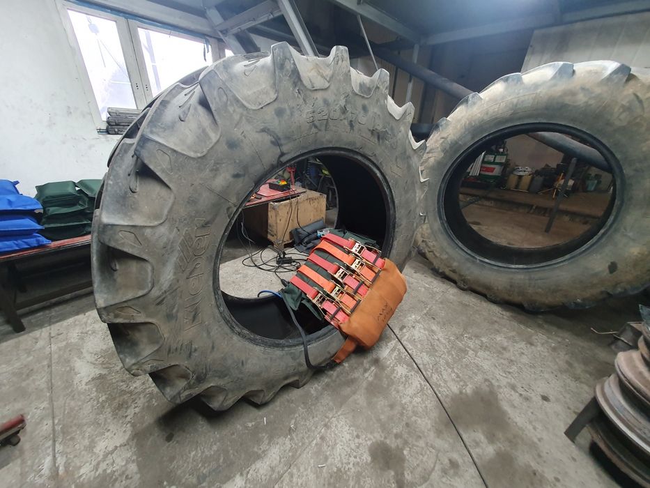 Naprawa opon metodą na gorąco