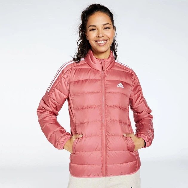 Жіноча куртка Adidas Essentials Down HK4663 пухова рожева(от S до XL)
