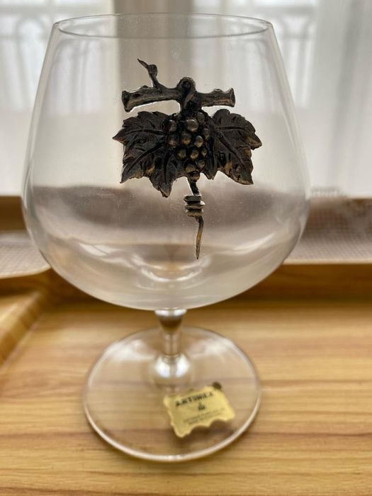 Balões de whiskey com aplicação em estanho