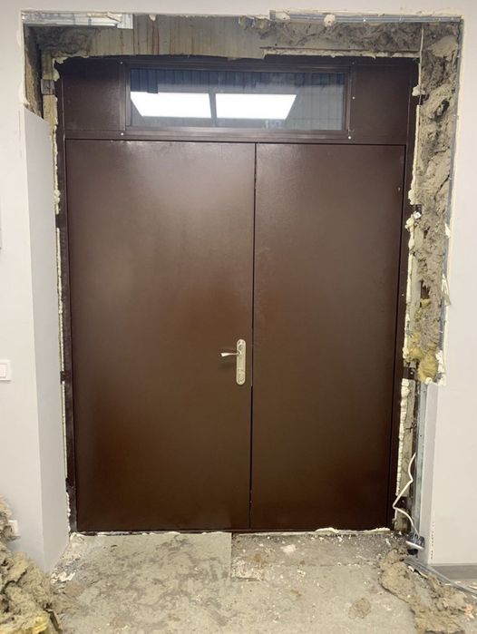 Двері під замовлення, технічні металеві двері, техническая дверь