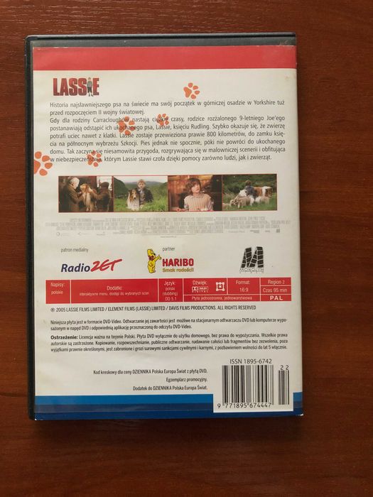 Film Lassie na DVD