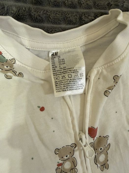 Pizamki pajacyki 92 dla dziewczynki