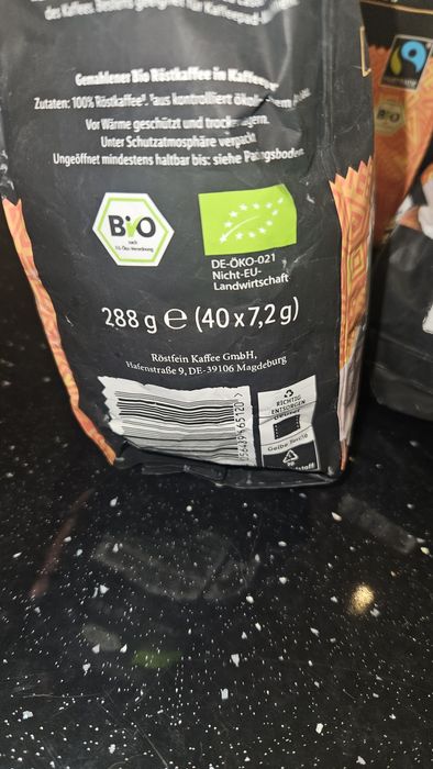 Kawa w saszetkach Faire Bio Crema 100% Arabica