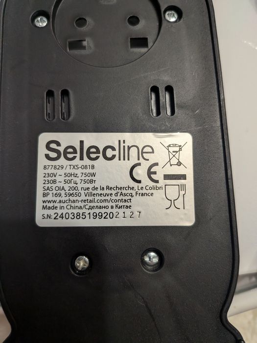 Gofrownica Selecline 750 W nowa