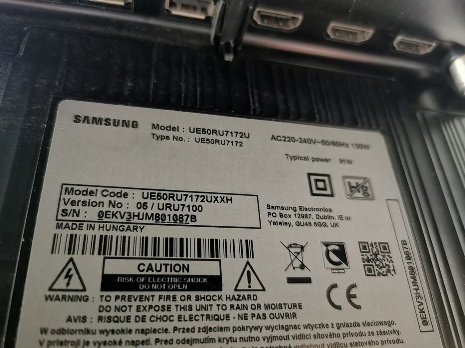 50" Samsung Qled 4k 2021 smart tv dvbt2 telewizor wifi led disney hevc