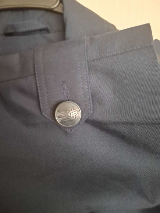 Мужской длинный плащ 54-56 новый