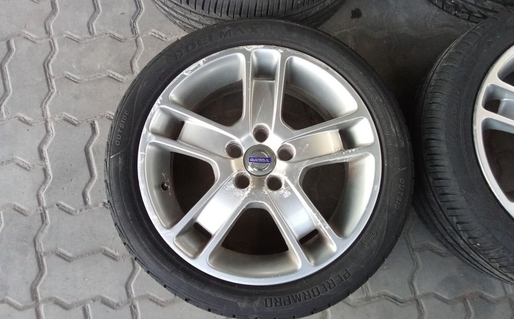 Jantes Volvo R17 Com Pneus 205/50 Furacão 5X108
