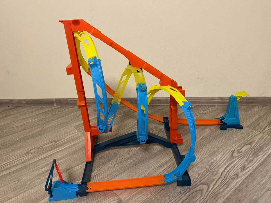 Трек Hot Wheels Track Builder, трек хот вілс епічна спіраль
