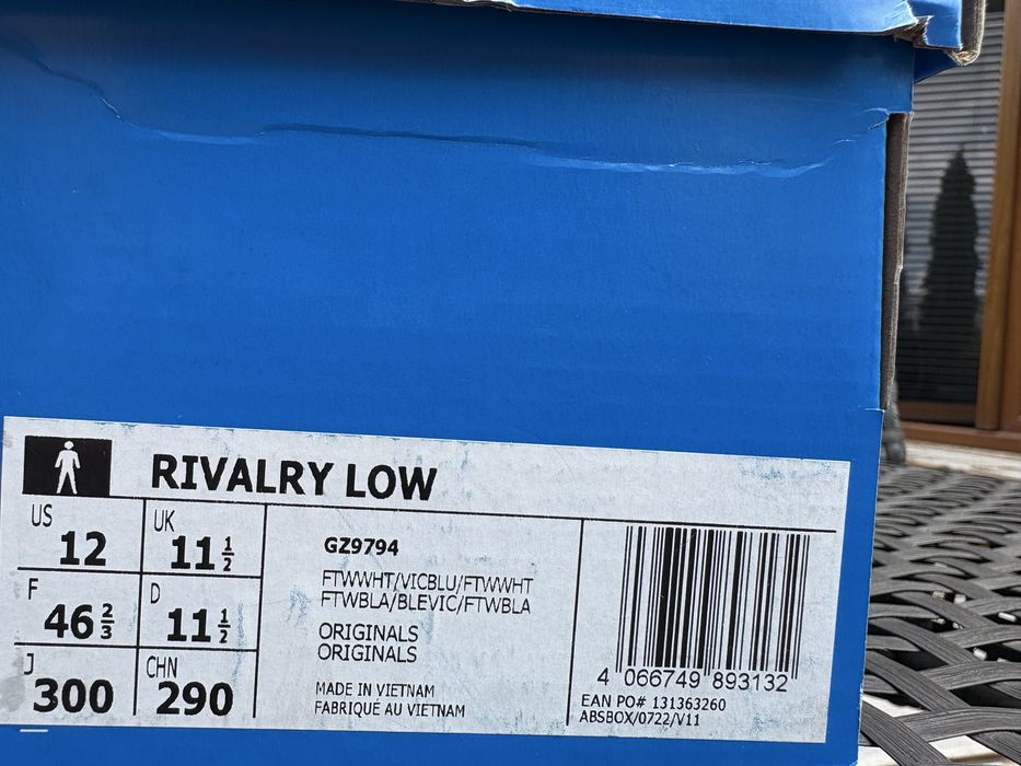 NOWE Buty ADIDAS "RIVALRY" rozmiar 30cm