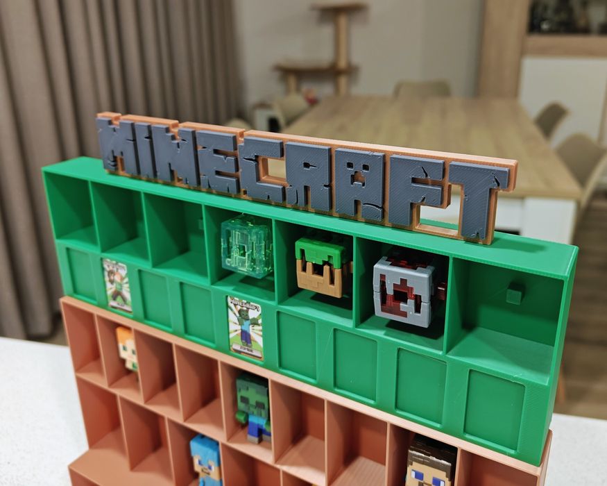 Expositor Display Minecraft Funko Pop Kinder Joy