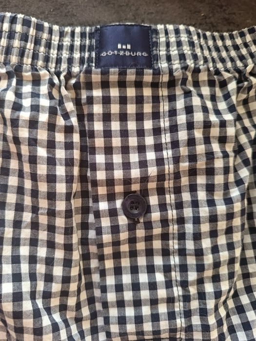 Spodenki bokserki w kratkę