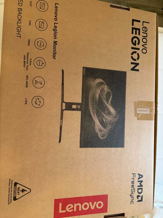 Monitor Gaming Lenovo Legion R24e 23,8" IPS 180Hz | Garantia até 2029