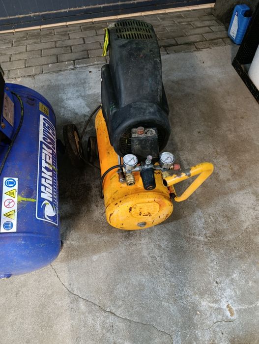 Kompresor spręzarak 50l  25l 3szt calosc