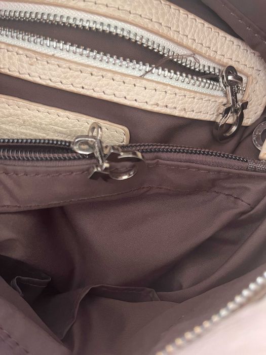 большая сумка salvatore ferragamo женская розовая кожаная нюд светлая