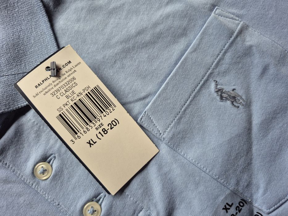 Bluzka Koszulka Polo Młodzieżowa L 18 20 Lat