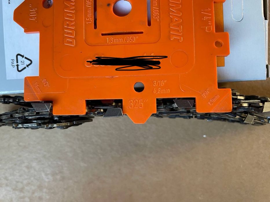 Ланцюг оригінальний 26RS, .325", 1.6 мм Супер зуб