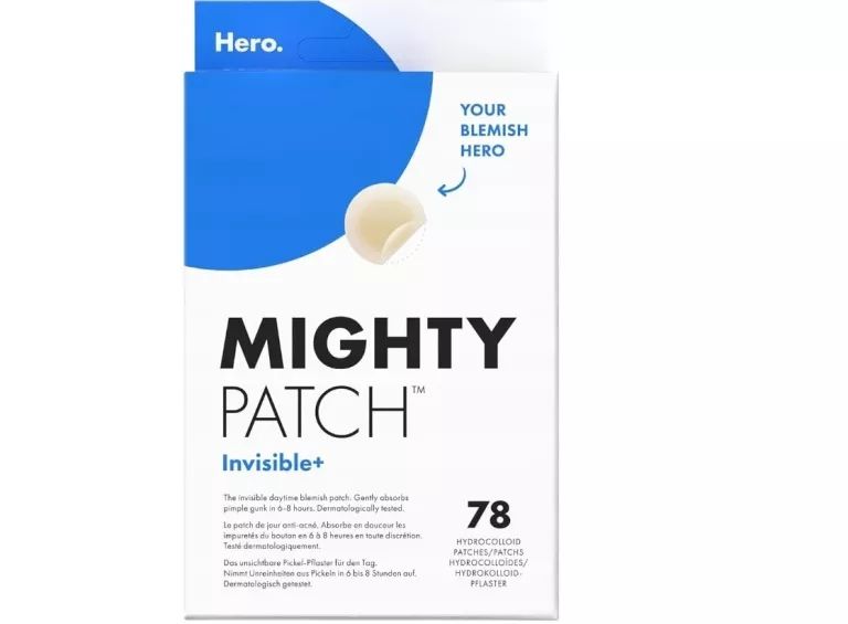 hero cosmetics mighty patch invisible+ plastry na trądzik dzień 78szt.