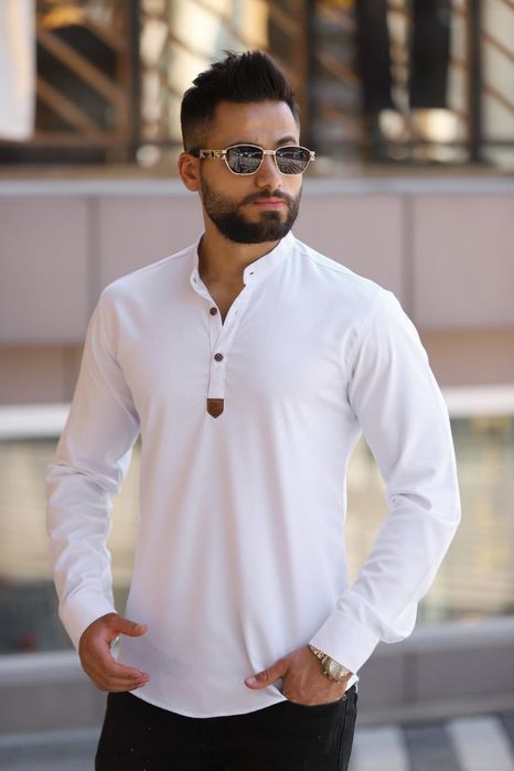 Чоловічі білі сорочки