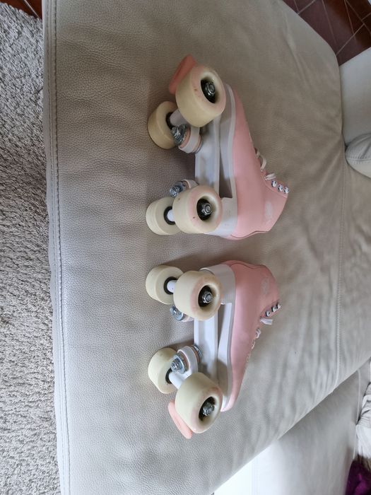 Patins de 4 rodas nº34 da Decathlon