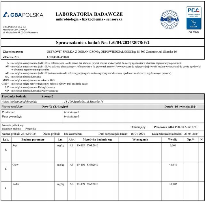 ostrovit cla 1000 90 caps odchudzanie redukcja
