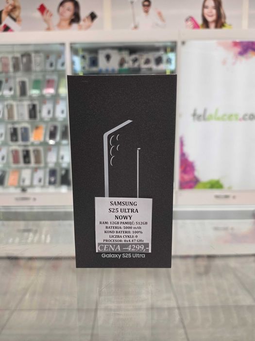Samsung S25 Ultra 512GB NOWY Telakces Felicity *Raty 0%