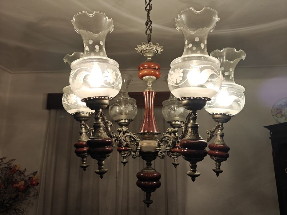 Candeeiro Tecto Vintage