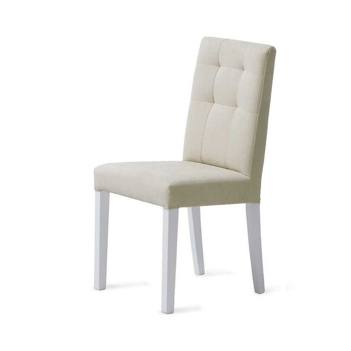 Mesa de jantar Paris - marca Lourini com 6 cadeiras estofadas