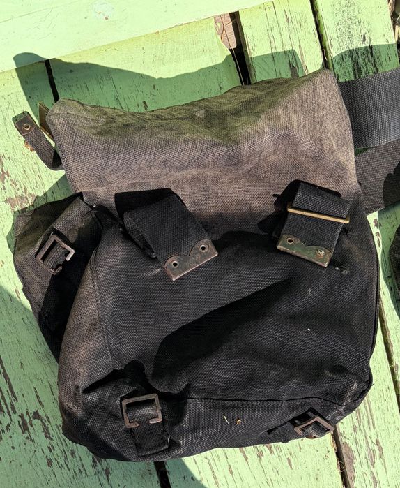 Alforjas militares antigas - conjunto completo