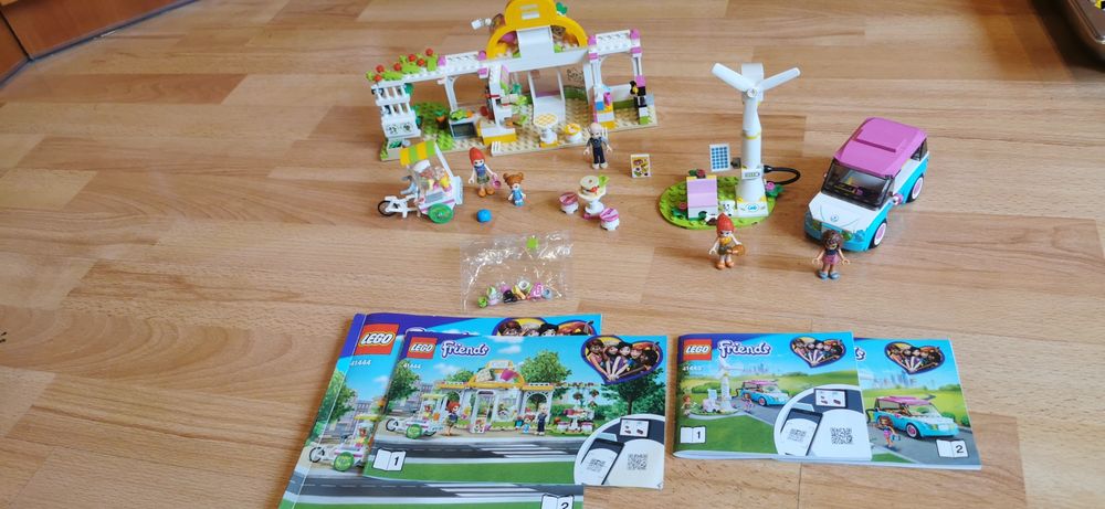 lego city Ekologiczna Kawiarnia w Heartlake 41444 i 41443
