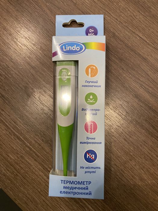 Термометр медичний електронний DT-K111B з гнутким наконечником