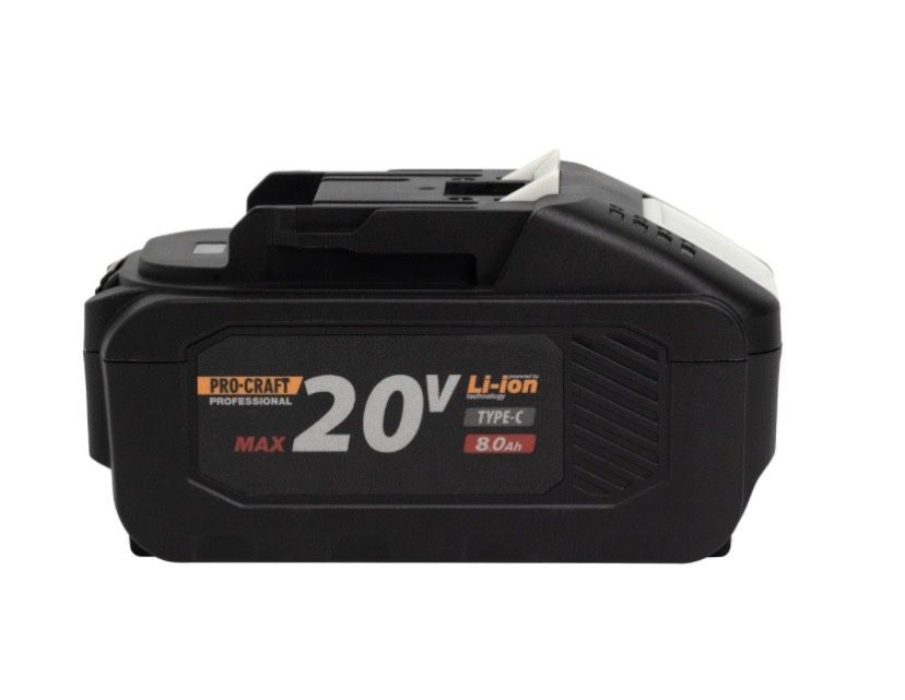Акумуляторна батарея Procraft Battery20/8C 8 Аг Type-C