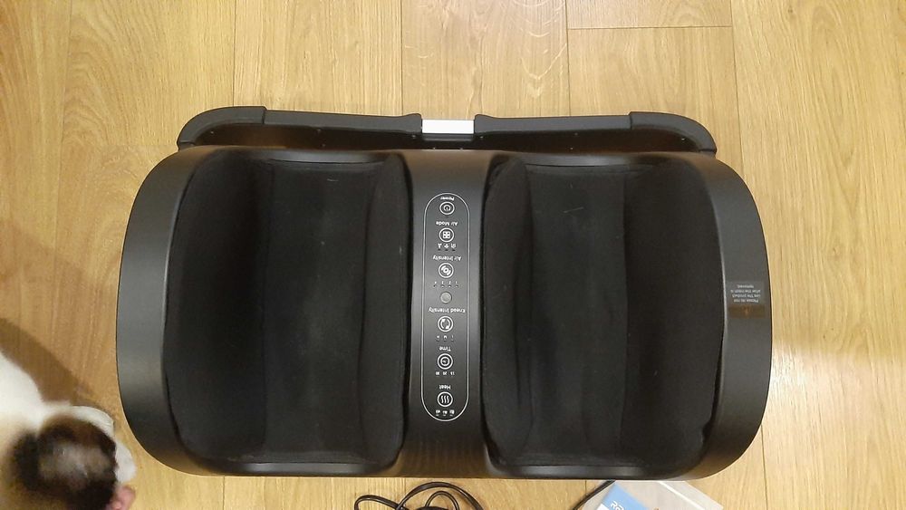Massageador de pés e gêmeos