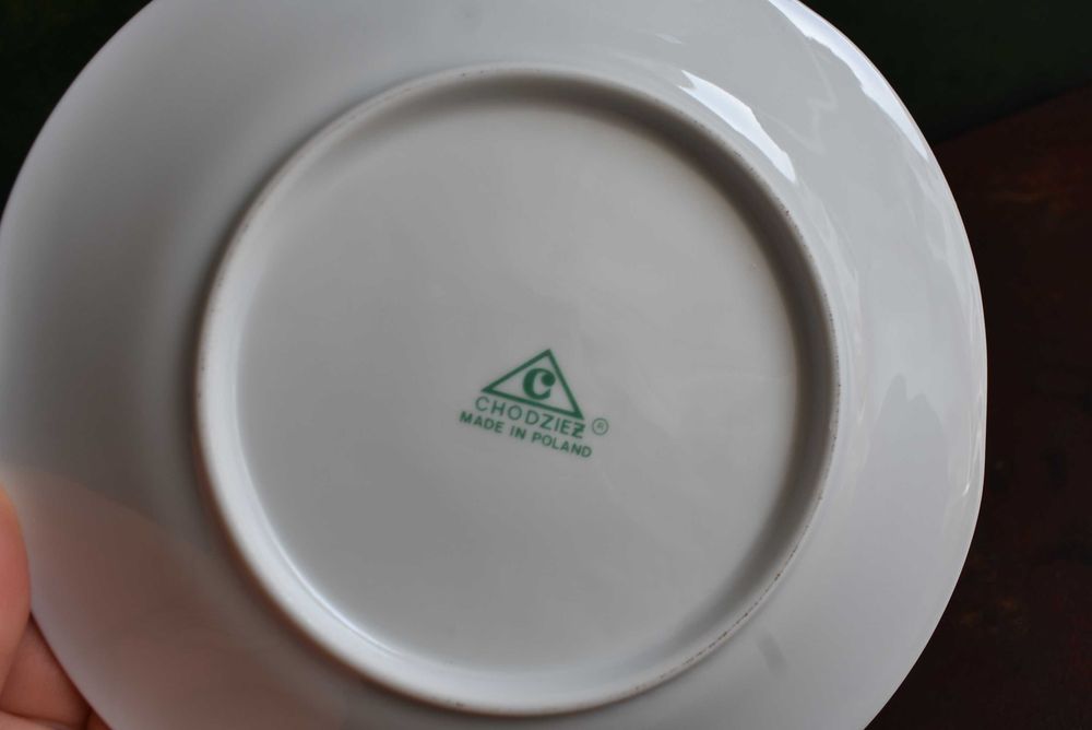 Talerze deserowe Kamelia Porcelana Chodzież