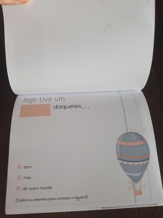 Caderno para pensamentos