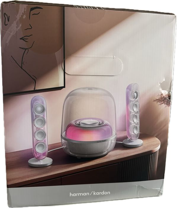 Harman kardon soundstickd 5 głośniki bluetooth z Hdmi światło dźwięk