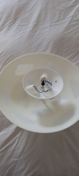Candeeiro  ikea criança branco