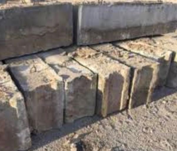 Фундаментные блоки б/у
