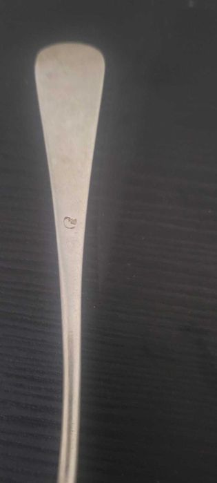 Colher Antiga em Prata Portuguesa Contrastada - 38g