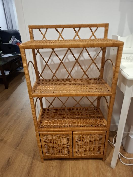 Szafka wiklinowa,  regał,  półka