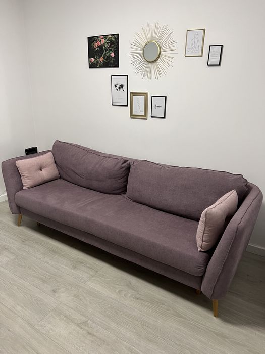 Sofa kanapa z funkcją spania Agata Mable 235cm