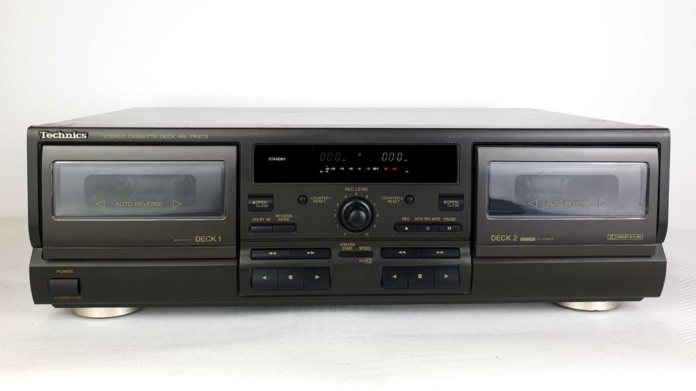 Technics RS-TR373 Magnetofon Podwójny Deck Vintage Retro Audio Hi-Fi
