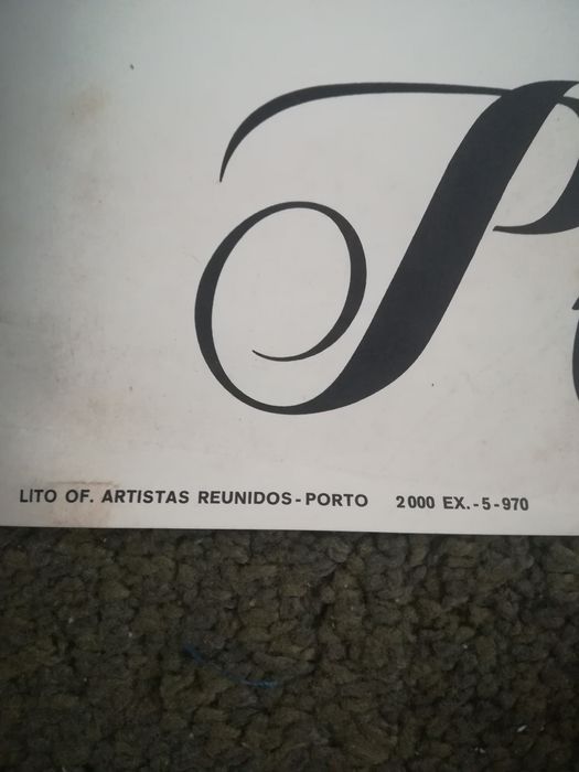 Cartaz Festas de São João no Porto. 1970.
