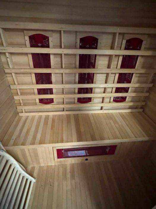 SAUNA infrared podczerwień 3 os radio OŚWIETLENIE Armstark DUŻA Radio