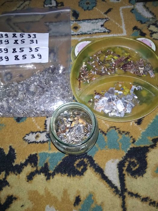 Разнобой радиодеталей б/у