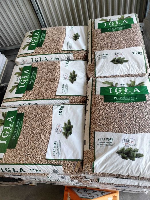Pellet pelet Igła Premium A1 certyfikowany