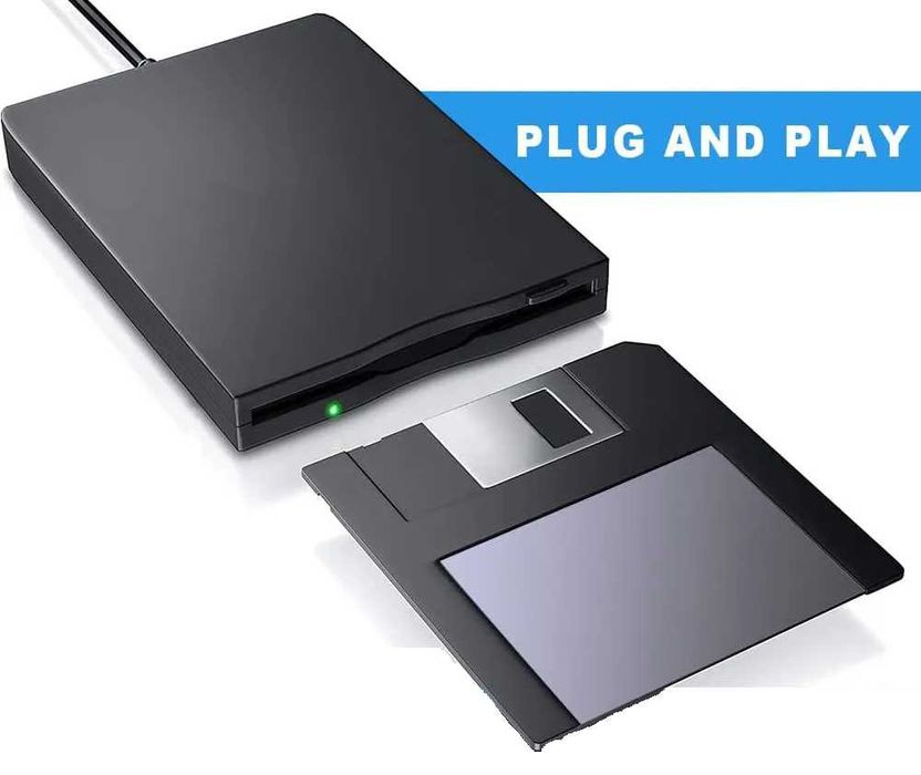 Leitor de Disquetes Externo USB 3.5” 1.44MB FDD Windows Mac NOVO