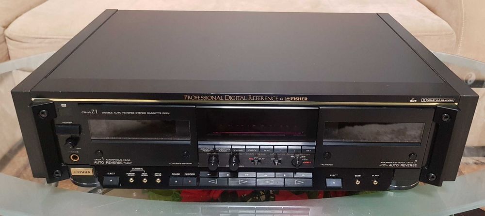 Кассетная двойная дека Fisher CR-WZ1 P.D.Reference made in Japan