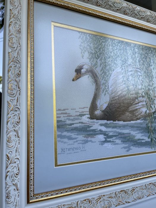 Вишита картина хрестиком на канві,ручна робота