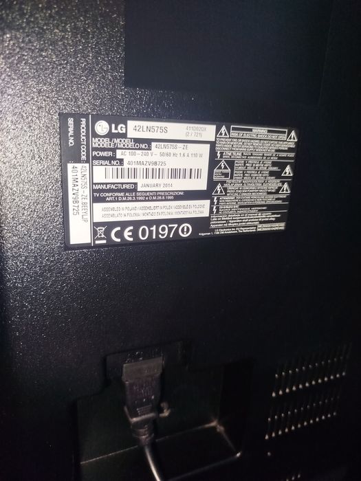 Telewizor LG 42 cale
