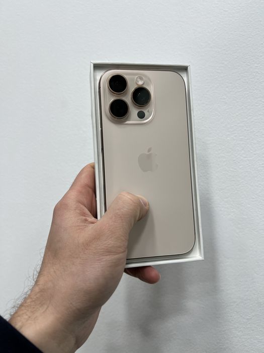 Apple iPhone 16 Pro 128GB Kolor: Desert Titanium |Gw12M|Sklep|Raty|